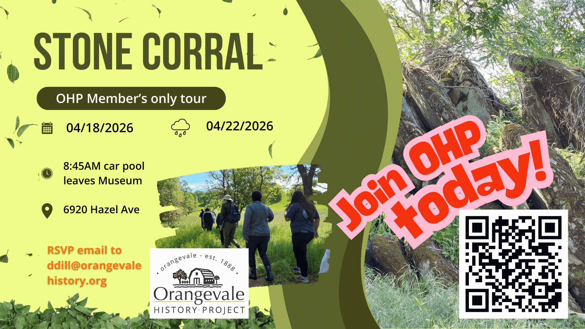 Members Only Stone Corral Tour