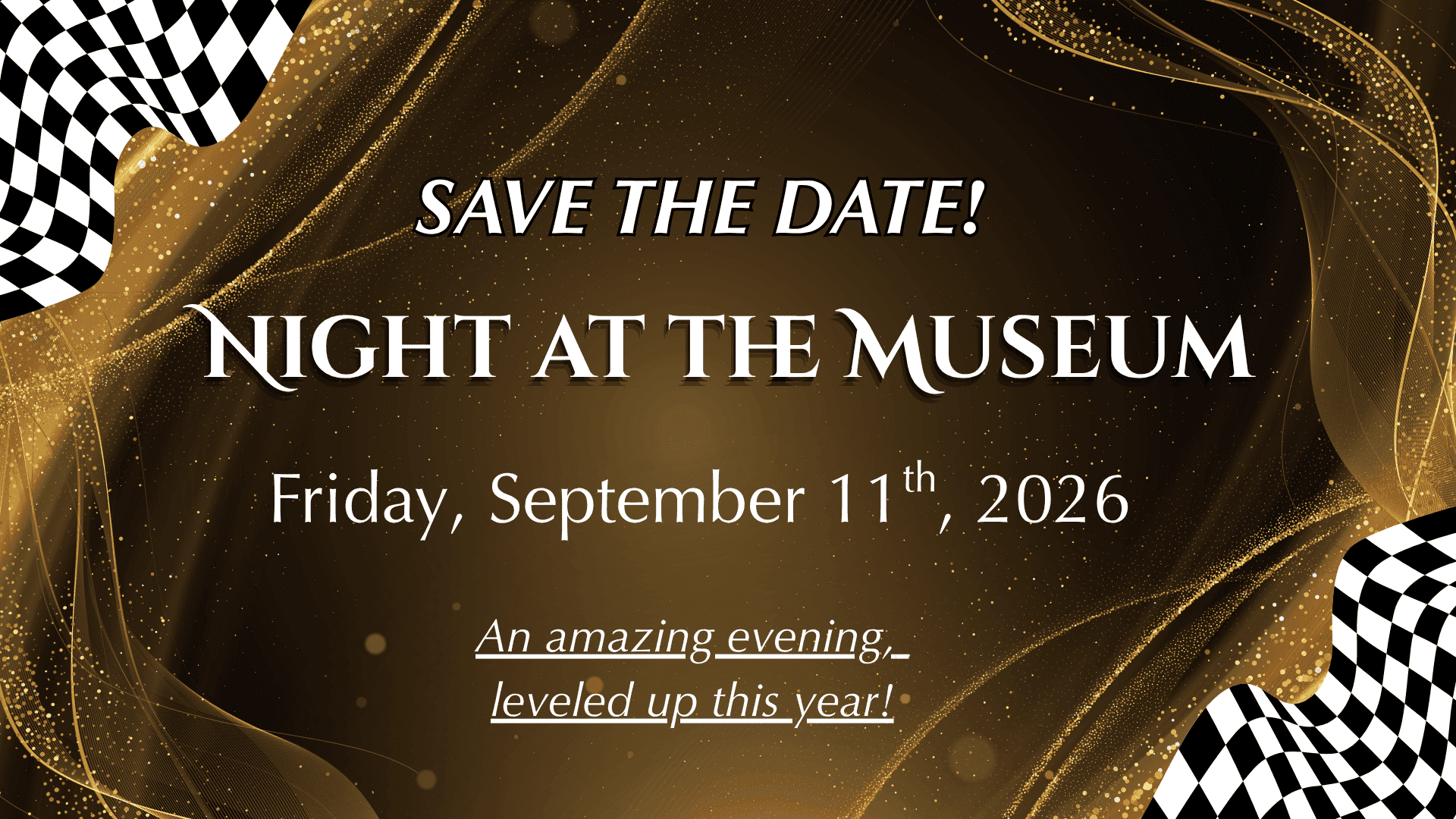Night at the Museum save the date